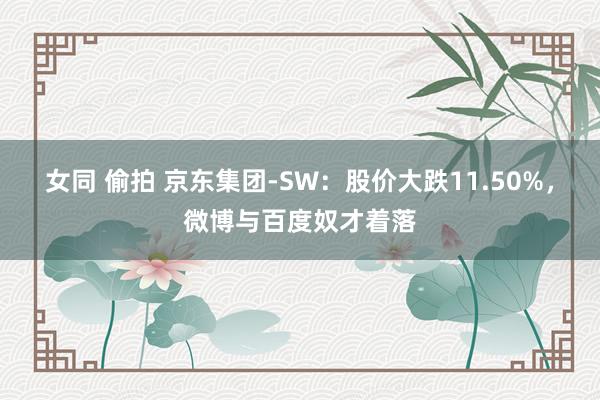 女同 偷拍 京东集团-SW：股价大跌11.50%，微博与百度奴才着落